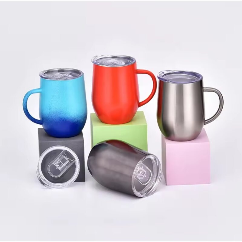 Stainless Steel Coffee Cup with Handle Double Walled Insulated Sublimation – Health Care and Leak Proof Sweat Proof price