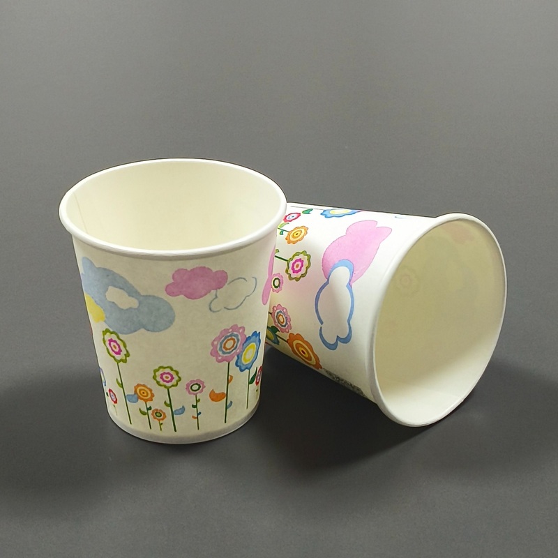 Unique Design Disposable Takeout Tea Single Wall Paper Coffee Cup with Lids – Unique Design and Disposable Paper Cup price