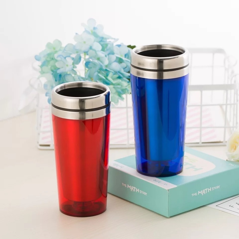 Wholesale 16oz Plastic Double Wall Coffee Mug (SH-SC41) – Stainless Steel Travel Mug and Auto Mug price
