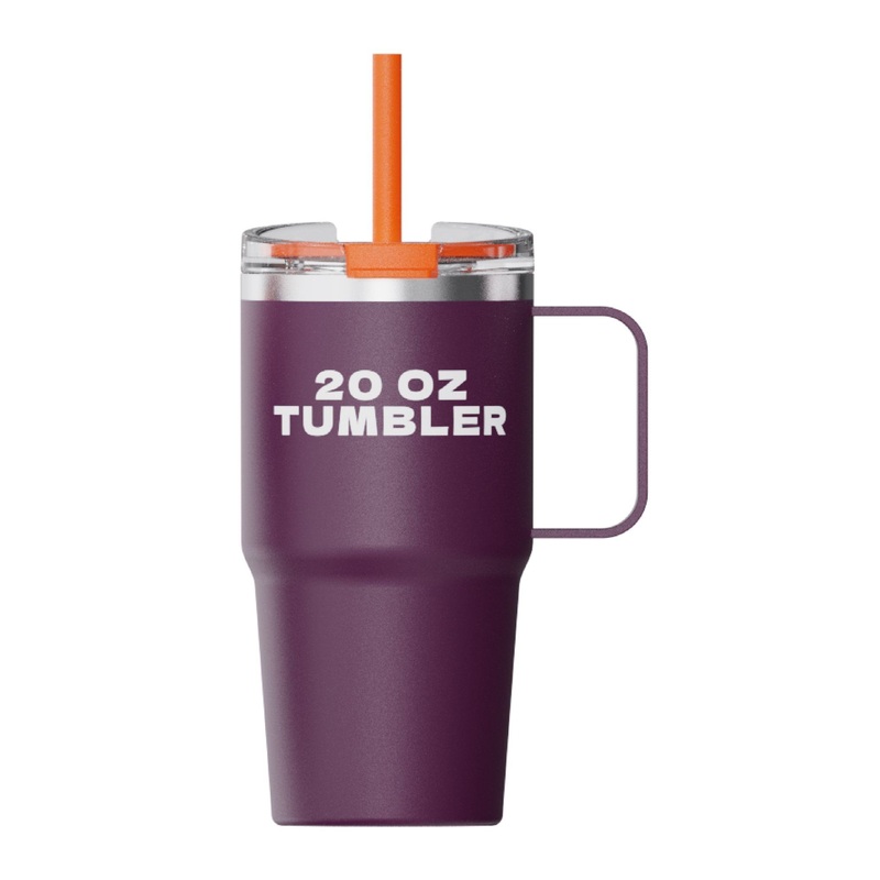Wholesale Stock New 20oz Double Wall Stainless Steel Vacuum Insulated Flip Straw Tumbler with Handle – Coffee Tumbler and Stainless Steel Cup price