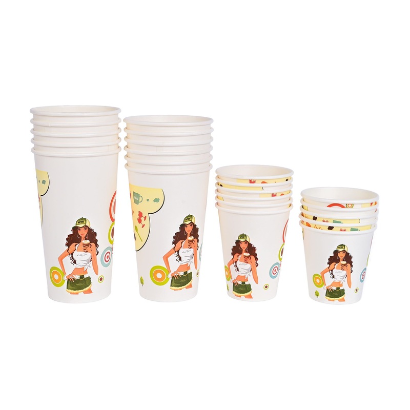 Wm245 PE Coated 8oz Wholesale Biodegradable Disposable Coffee Ripple Wall Paper Coffee Cups with Lids – Cup and Paper Cup price