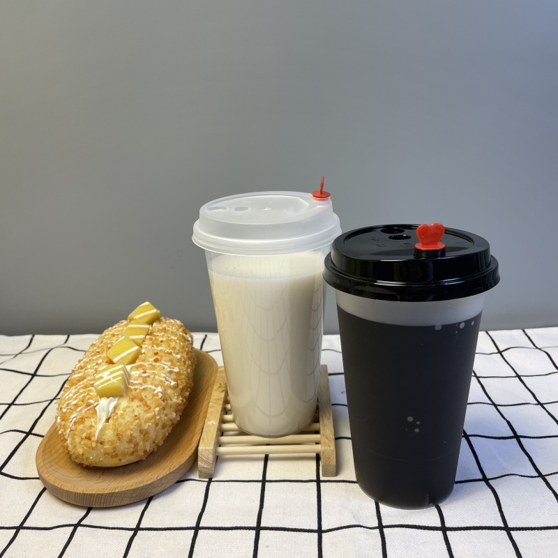 16oz Black Plastic Cup for Coffee Shop and Western Restaurant – Plastic Cup and Black Plastic Cup price