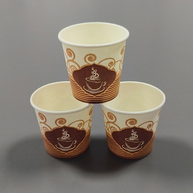 2.5oz PLA Lined Coffee Disposable Single Wall Paper Cup for Hot Drink – 2.5oz Paper Cup and PLA price