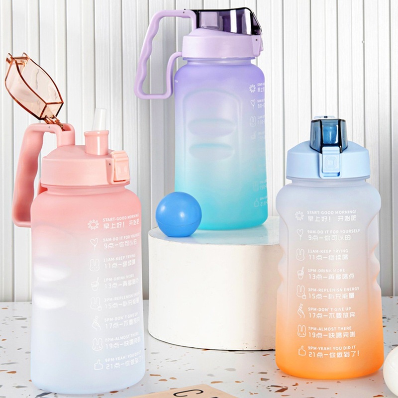 2L Plastic Water Bottle Gradient Color 2024 New Style – Plastic Water Bottle and Gradient Color price