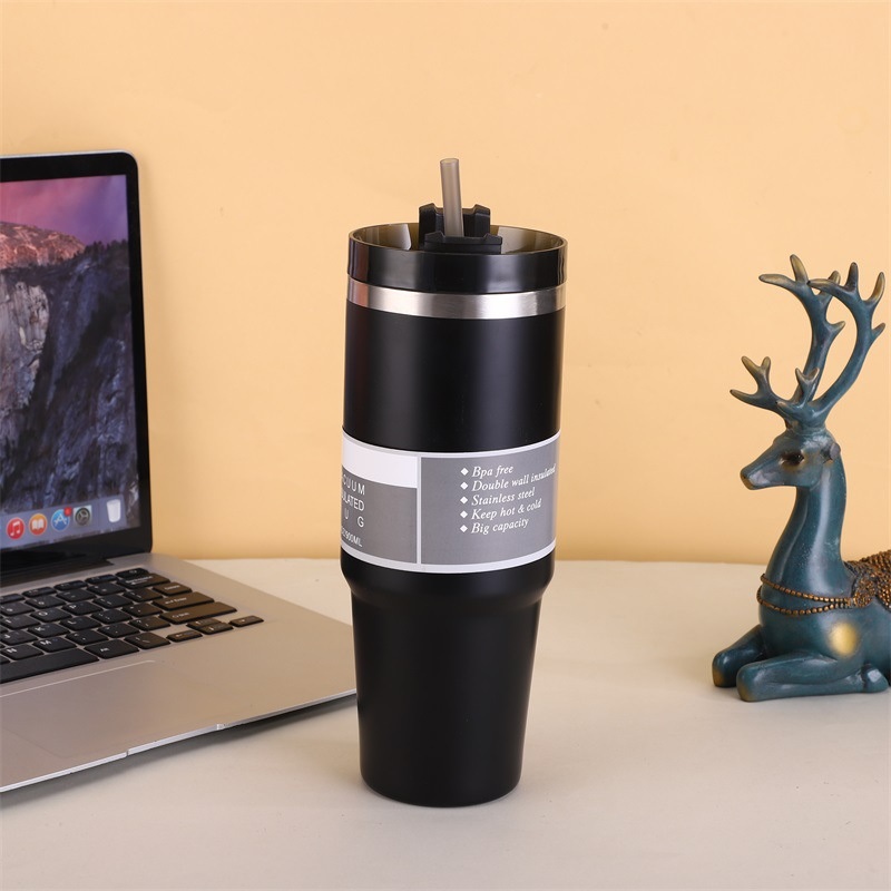 30oz Best-Selling 18/8 Double Wall Stainless Steel Tumbler with Straw – Stainless Steel Tumbler and Vacuum Flask price