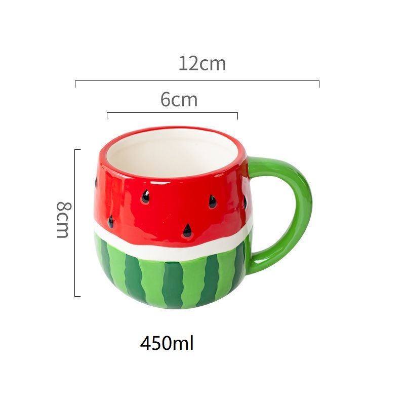 3D Watermelon Design Mug 2024 Summer Cup Ceramic – 3D Watermelon Cup and 3D Watermelon Mug price