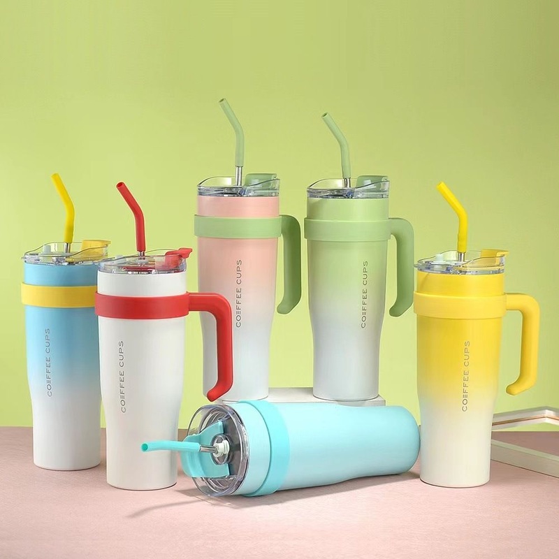 40oz Insulated Stainless Steel Vacuum Flask Drink Coffee Tumbler Water Cup Thermo with Handle Mug Cup – Stainless Steel Cup and Stainless Steel Vacuum Flask price