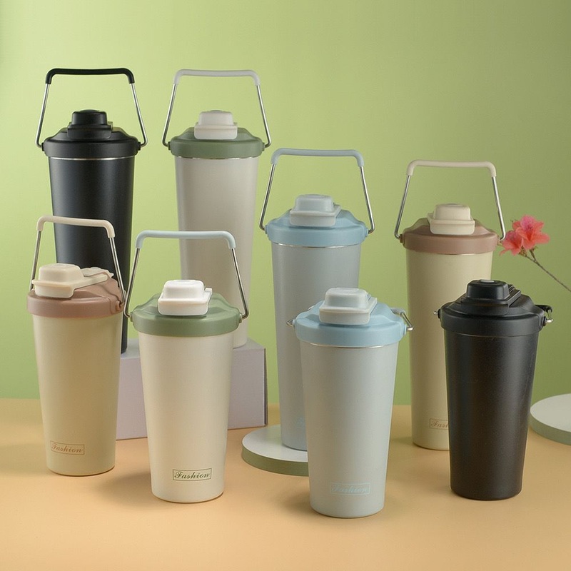 500ml 304 Stainless Steel Vacuum Car Insulated Cup, Travel Mug with Straw – Stainless Steel Travel Mug and Stainless Steel Cup price