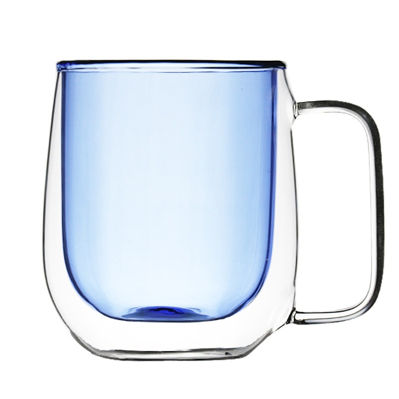 8oz 10oz Double Layer Clear Drinking and Tea Glass Mug – Colorful Mug and Double Layer Mug price