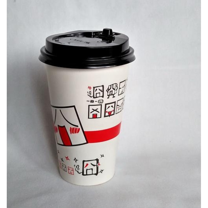 9oz Different Colour Drinking Disposable Paper Cup – Disposable Cups with Handle and Single Wall Cups with Handle price