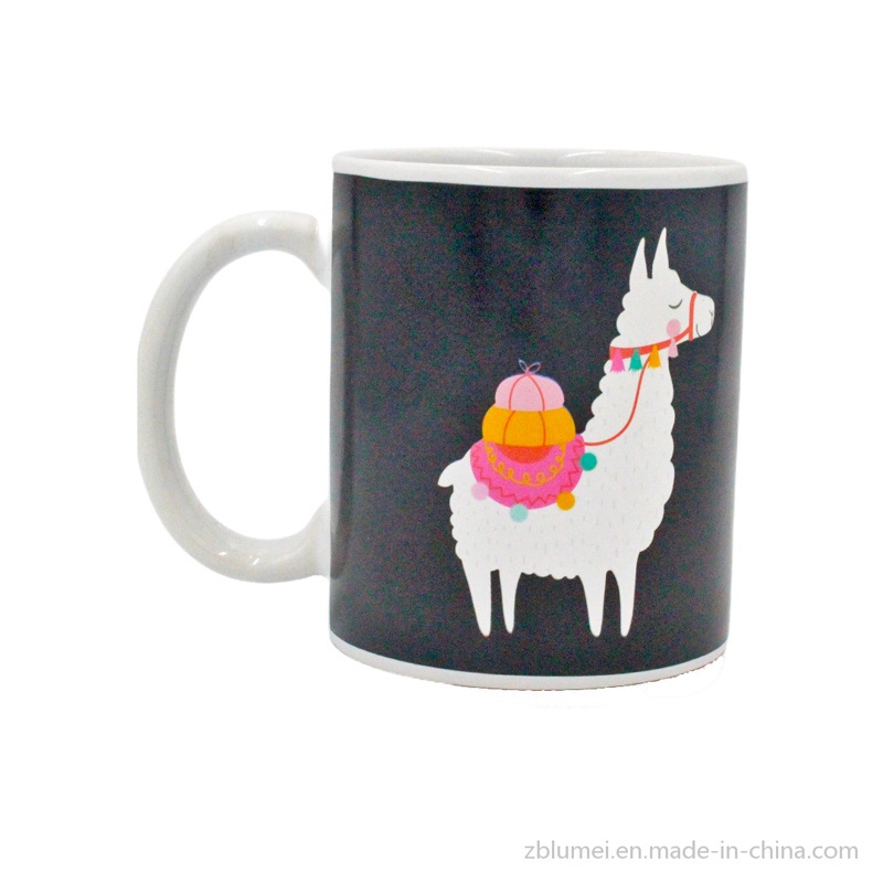 Customized Ceramic Porcelain Stoneware Heat Sensitive Sublimation Coated Magic Color Changing Coffee/Tea Cup Mugs – Magic Color Changing Mug and Sublimation Color Changing Mug price