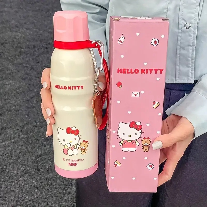 Insulated Cup Cartoon Kid Water Bottle with Straw Children Cute Bottle – Water Bottle and Sprot Water Bottle price