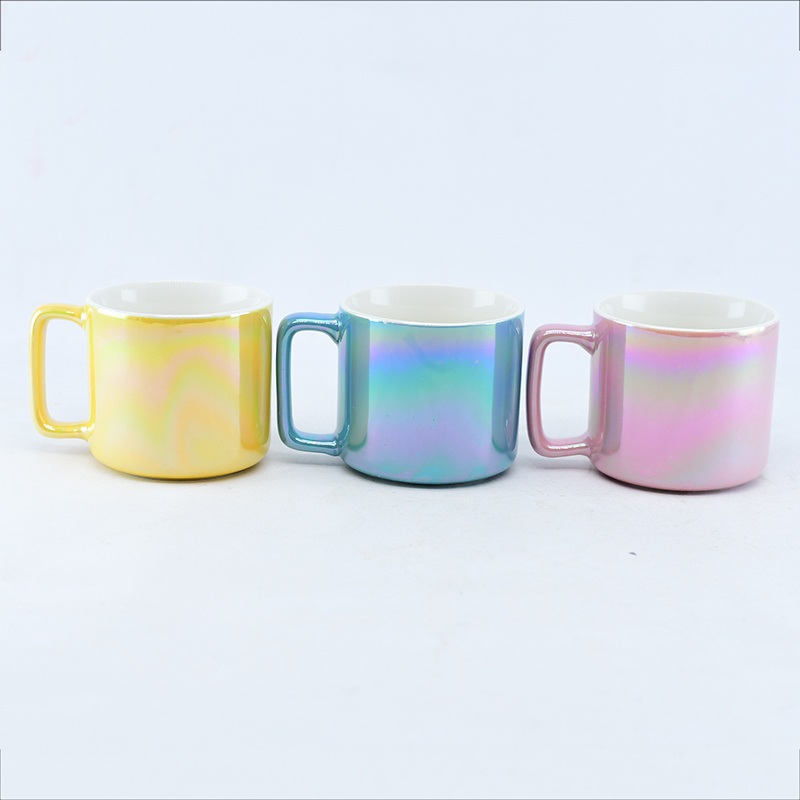 New Arrival Nordic Ceramic Cup Milk Mug Stoneware Water Cup with Pearl Glazed Coated – Dinner Set and Tableware price