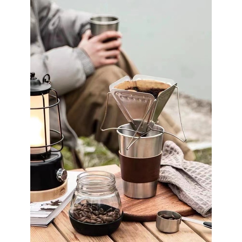 Outdoor Camping Water Bottle Stainless Steel High Temperature Resistant Portable Coffee Cup – Coffee Cup and Portable Coffee Cup price
