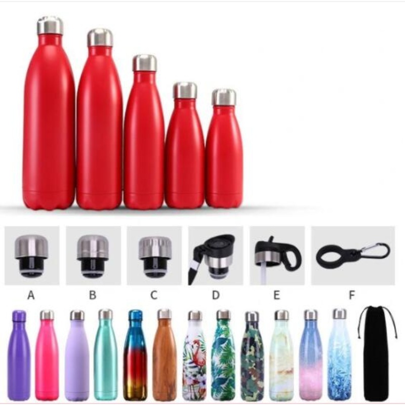 USA Warehouse Insulated Sport Water Bottle Stainless Steel 500ml White Blank Sublimation Cola Water Bottle – Water Bottle and Bottle price