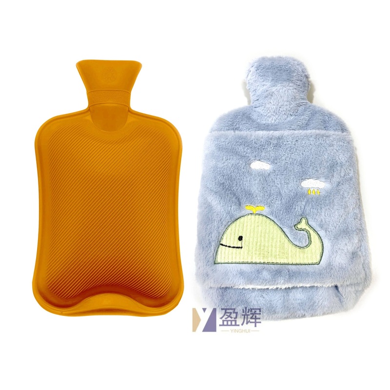 Wholesale Rubber Warm Water-Filling Hot Water Bottle 1oooml Hot-Water Bag with Soft Plush Cover – Filling Hot Water Bottle and Rubber Hot Water Bottle price