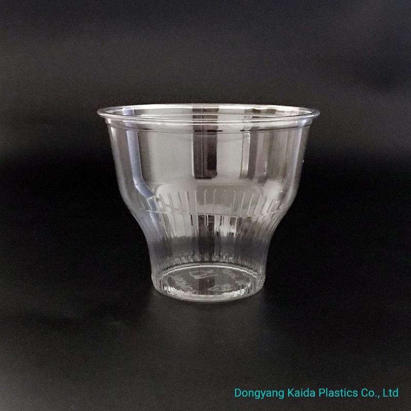 12oz 355ml Crystal High Quality Plastic Ice Cream Cup – Ice Cream Cup and Beverage Cup price