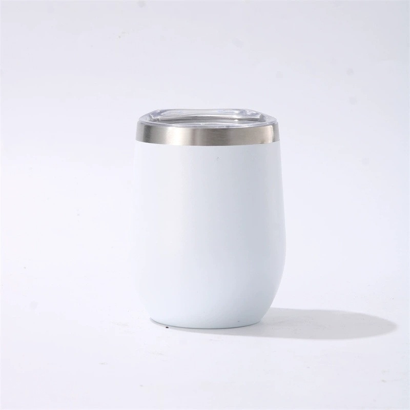 12oz Stainless Steel Wine Tumbler Double Wall Insulated Egg Cup with Straw – Insulated Cup and Egg Cup price