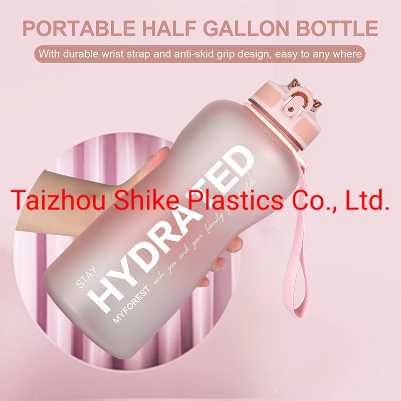 2L Large Capacity Water Bottle with Bounce Cover Time Scale Reminder Frosted Cup with Cute Stickers for Outdoor Sports Fitness – Water Bottle and Travel Bottle price