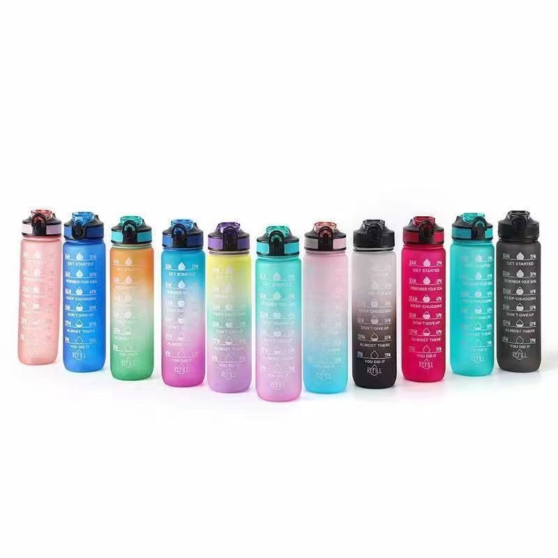 32oz Large Plastic Motivational Sport Water Bottle – Water Bottle and Motivational Water Bottle price