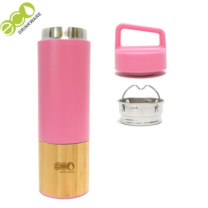 550ml Natural New Reusable Healthy Stainless Steel Bamboo Coffee Mug with Bamboo Handle – Bamboo Coffee Mug and Stainless Steel Mug price