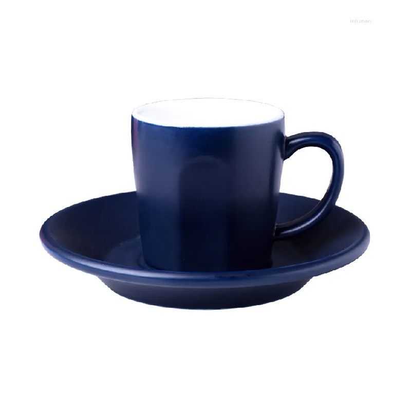 80cc Professional Espresso Porcelain Coffee Cup and Saucer Set – Mug and Ceramic Cup price