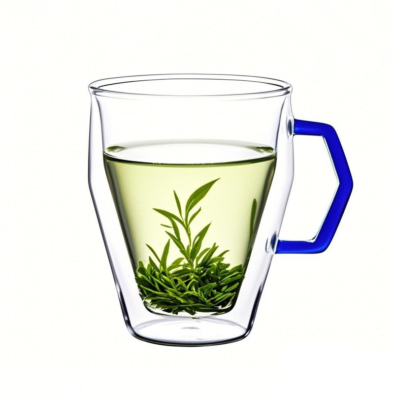 Double-Wall Borosilicate Tea Cup – 200ml-250ml-300ml-350ml Heat-Resistant with Detachable Strainer, Bulk Order for Cafes – Borosilicate Tea Cup and Home and Office Use price