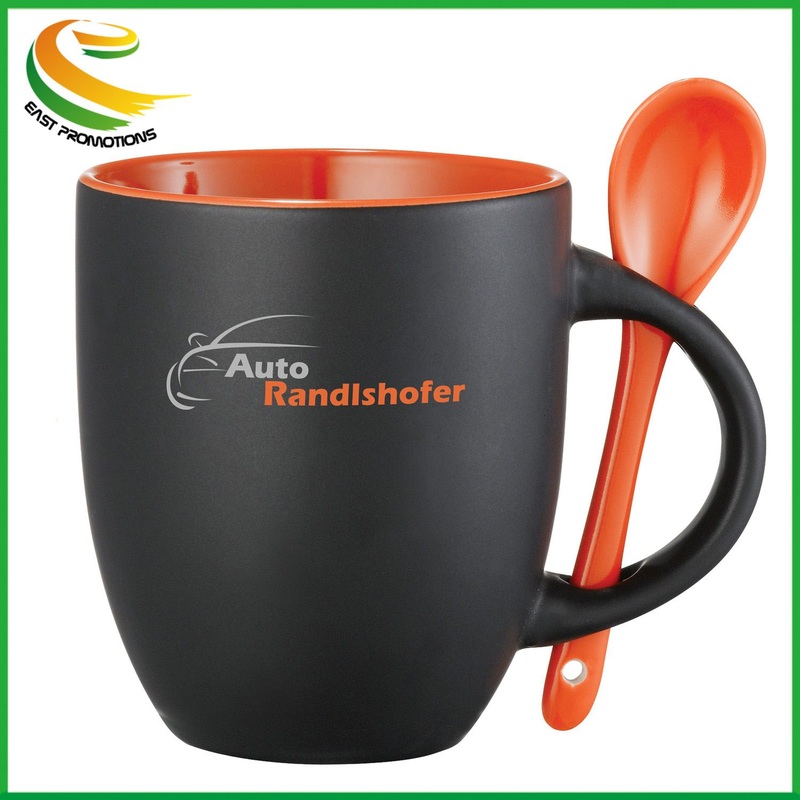 Manufacturer Customized 11oz Porcelain Ceramic Gift Mug Color Changing Ceramic Cups with Spoon – Gift Mug and Ceramic Mug price