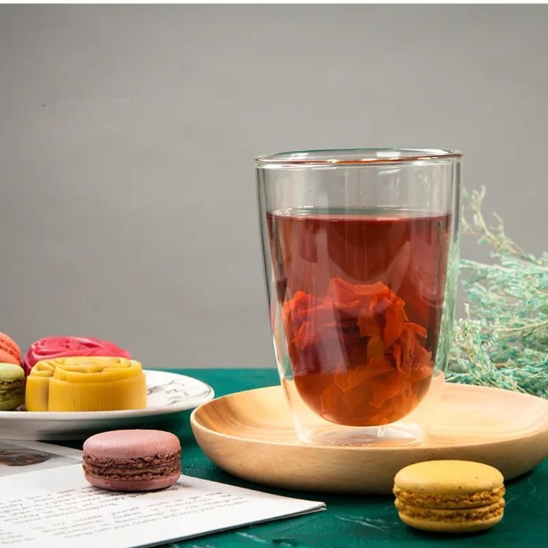 Wholesale Heat Resistant Unbreakable Coffee Glass Mugs Double Wall Clear Glass Mug – Coffee Glass Cup and Milk Glass Cup price