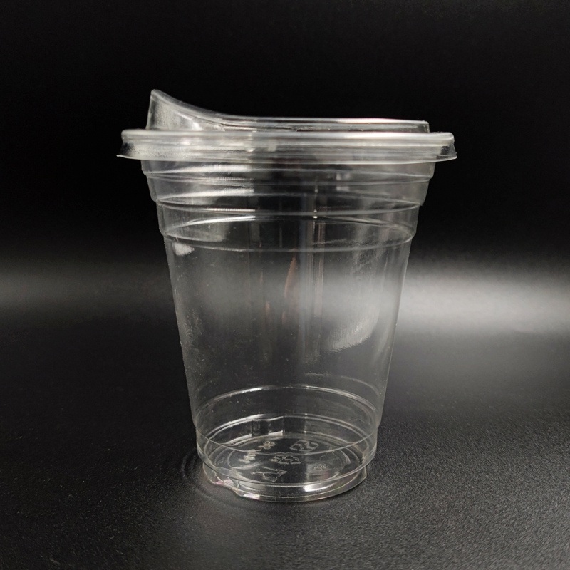 14oz 98mm Diameter PLA Cold Drink Coffee Cup Plastic Compostable Cups Biodegradable with SIP Lid – Cup Biodegradable and Compostable Cups Biodegradable price