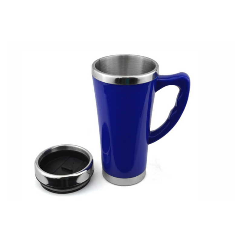 16 Oz Travel Mug with Handle Double Wall Stainless Steel Insulated Mug with Handle – Car Mug and Travel Mug price