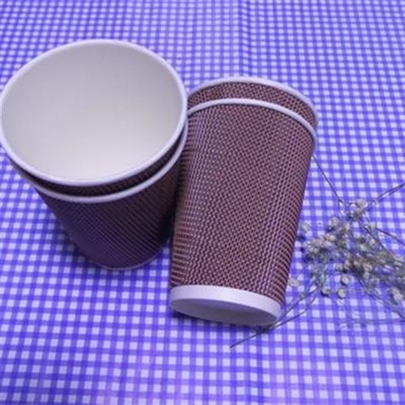 343ml 405ml 420ml 497ml 598ml 714ml Disposable Ripple Wall Coffee Tea Disposable Cup and Mug – Coffee Cup and Paper Coffee Cup price