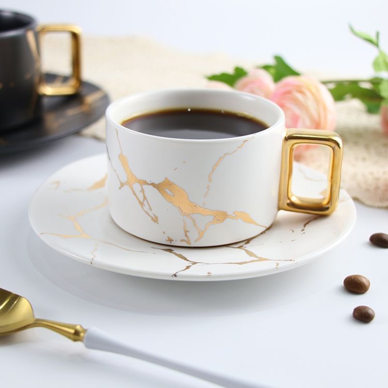 Italian Marble Ceramic Coffee Cup Glaze Porcelain Coffee Cup Porcelain Mug – Marble Cups and Marble Coffee Cup price
