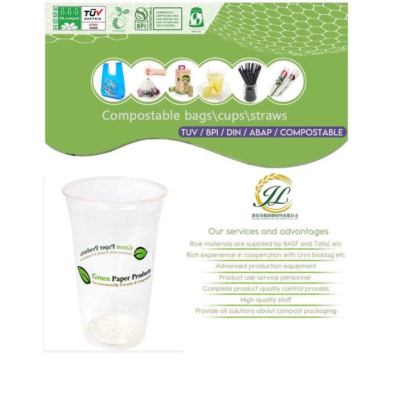 Manufacture Certificate Eco Friendly PLA Cup Tazas De Pl Stico Desechables PLA Paper Cup Wholesale – Cup and Coffee Cup price
