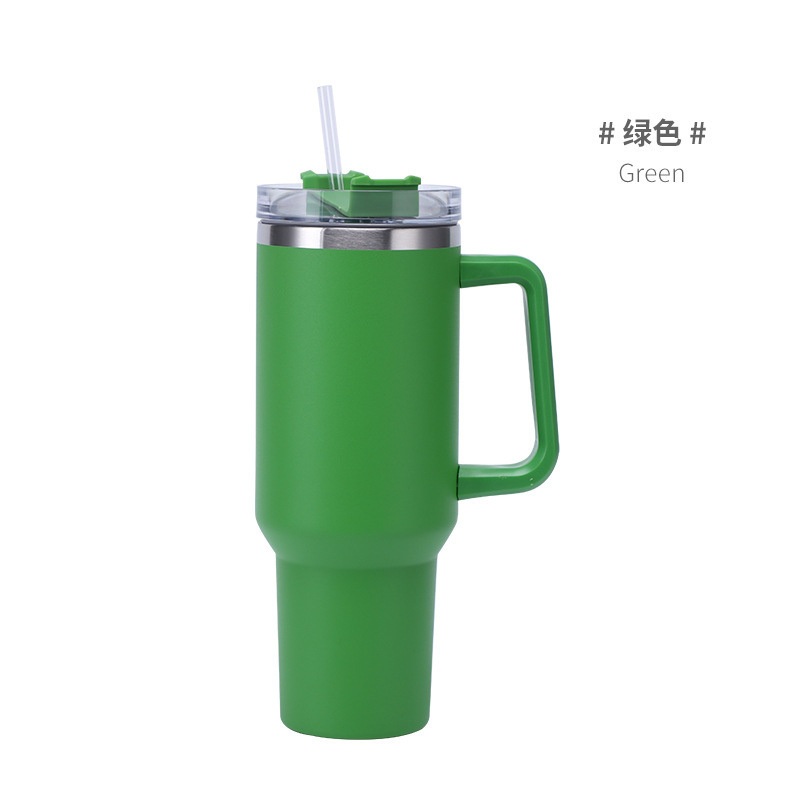 New Custom Vacuum Insulated Stainless Steel 40 Oz Tumbler Cup with Handle and Straw Adventure Quencher Travel 40oz Car Mug – Handle Car Cup and Thermos Cup 304 price