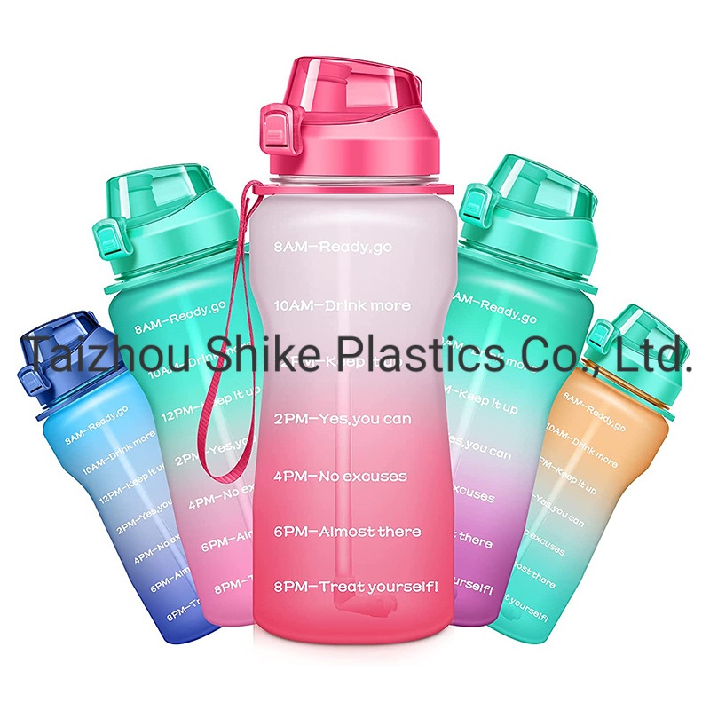 Newest High Quality Cute Bears Water Bottle Summer Students Portable Plastic Large Capacity Kettle Water Bottle with Straw – Water Bottle and Plastic Drink Bottle price