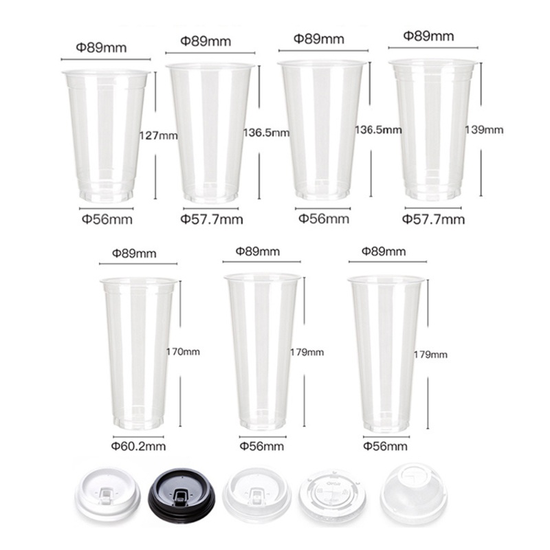 OEM Custom Logo 100% Bio Compostable PLA Transparent Cups Smoothie Beer Wine Beverage Ice CE Cold Disposable Drink to Go Cup – 5oz PLA Wine Cup Alcohol PLA Cup PLA Cup 8 Oz and Compostable Takeaway Cups PLA Plastic Cups 16 price