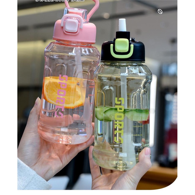 Portable Large Capacity Water Bottle BPA Free with Straw – Portable Water Bottle and Plastic Bottle price