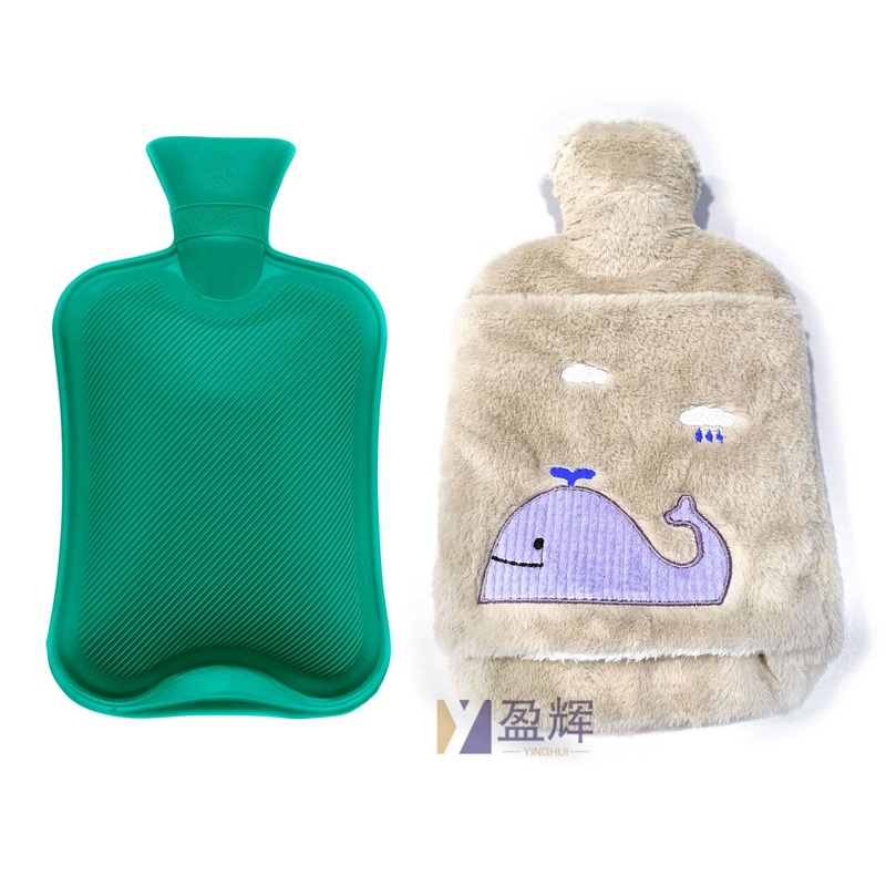 Wholesale Rubber Warm Water-Filling Hot Water Bottle 1oooml Hot-Water Bag with Soft Plush Cover – Hot Water Bottle and Hot Water Bottles Rubber with Cover price