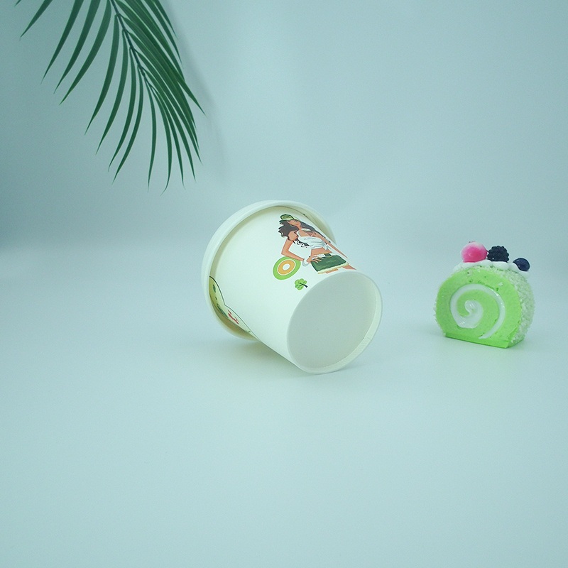 Wm1716 Disposable Single Wall Coffee Paper Cup Hot Drinking Custom Made Compostable Biodegradable 10oz PLA Single Wall Paper Cup – Coffee Paper Cup and Disposable Paper Cup price