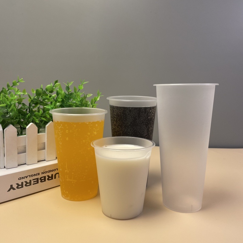 16oz Recyclable Plastic Cup for Milk Tea Shop and Dessert Shop – Plastic Cup and Recyclable Plastic Cup price