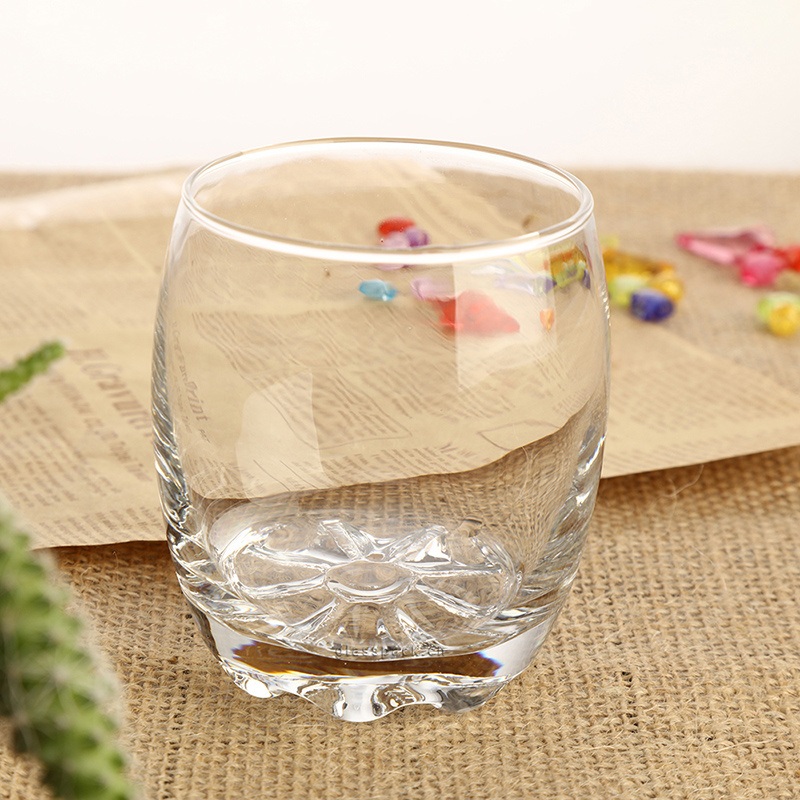 300ml Engraved Drinking Whisky Glass Cup with Oval-Shaped – Glass Bottle and Glass price