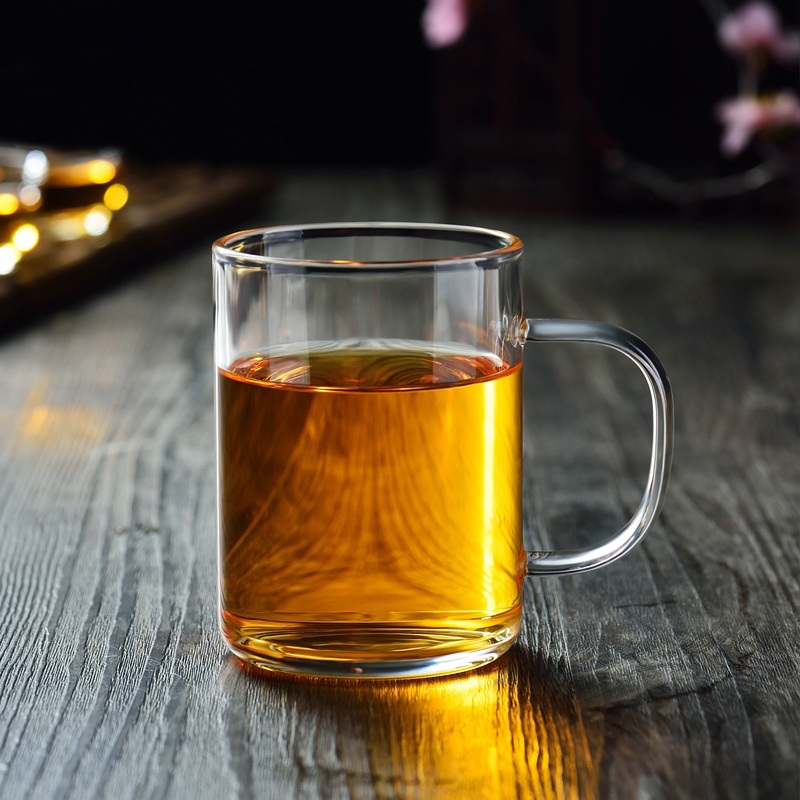 Clear Single Wall High Borosilicate Glass Cup Tumbler Tube Cup Heat-Resistant Glass Water Tea Cup Mug – Glass Mug Cup and Glass Tumbler price