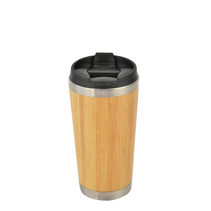 Custom Logo New Design Camping Portable Eco-Friendly PP and Bamboo Mugs Coffee Water Cup – Wooden Cup and Bamboo Cup price