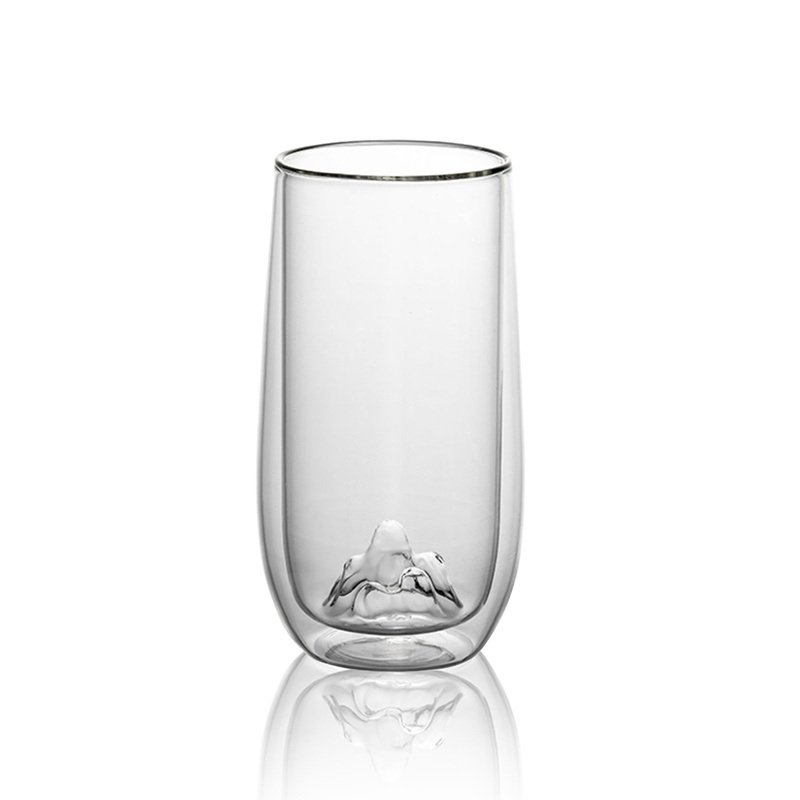 Double Wall Clear Glass Coffee Tea Mug Espresso Mugs Latte Mug Glass Cappuccino Drink Mountain Cup – Drink Cup and Mountain Cup price