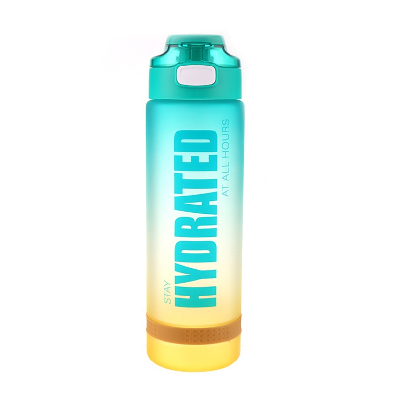 Grinkwell 1000ml Fitness Workout Customized Design Plastic Water Bottles with Time Marking – Portable Water Bottle and BPA-Free Plastic Water Bottle price