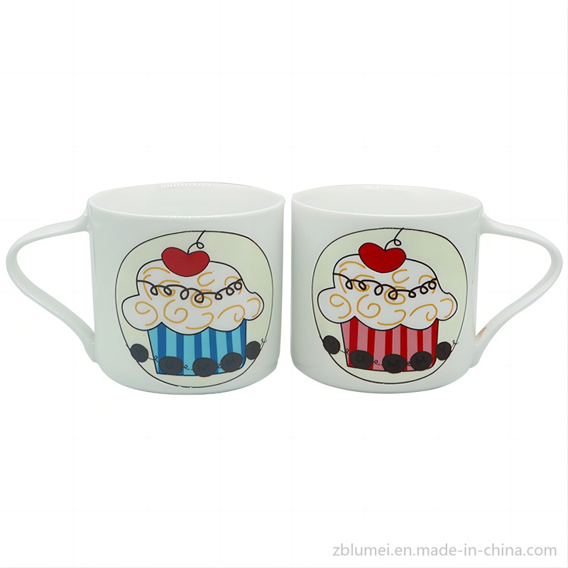 Personalized Decoration Picture Printing Dishwasher Freezer Microwave Safe Ceramic Porcelain Stoneware Coffee & Tea Mug Set – Porcelain Mug Set and Microwave Dishwasher Mug price