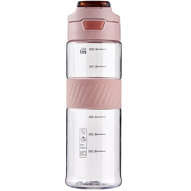 Reusable BPA Free Leak-Proof One-Click Plastic Sports Water Bottle with Carry Handle – Plastic Sport Water Bottle and Sports Water Bottle price