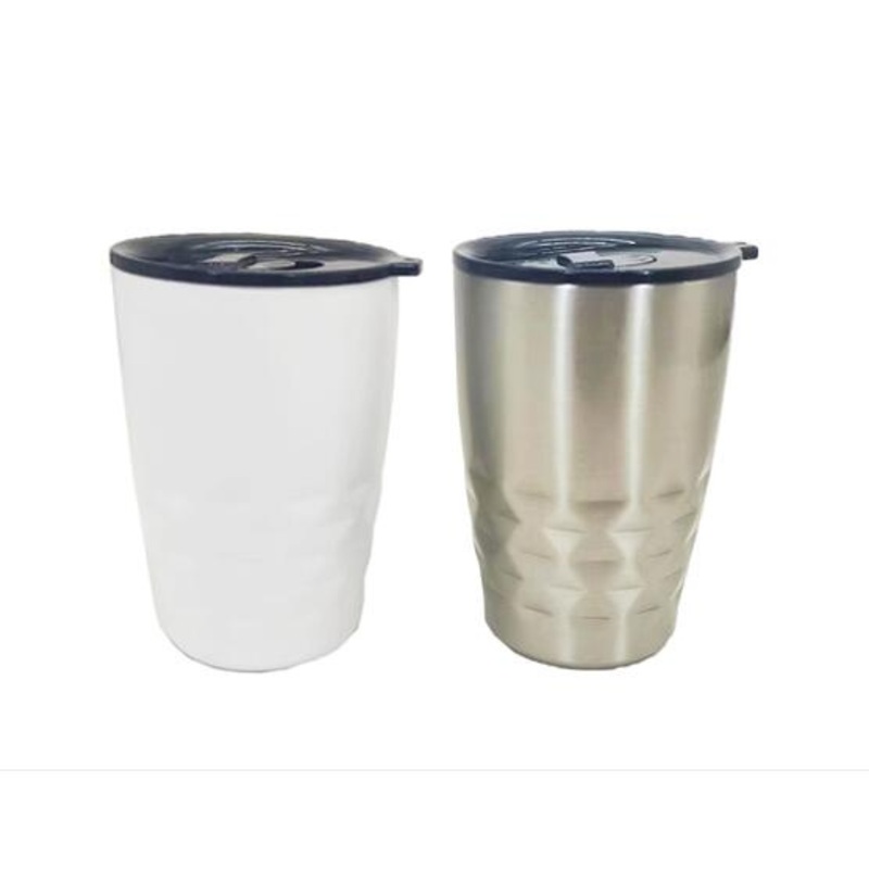 12oz Vacuum Coffee Cup Exterior Diamond Shaped Lid Is Leak Proof – Vacuum Mug and Flask price