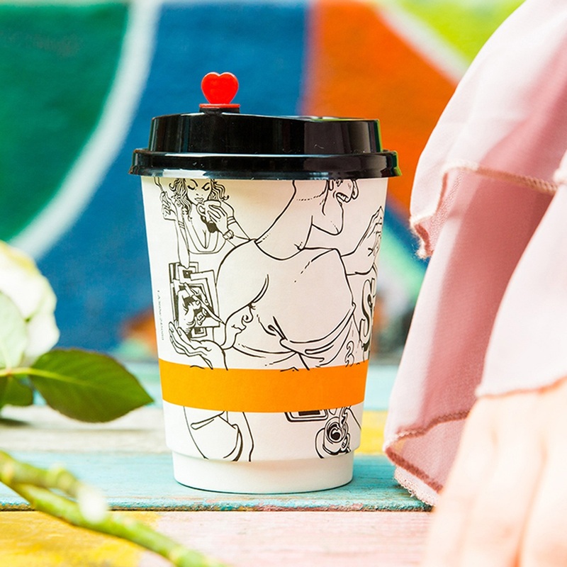 16 Oz Disposable White Paper Hot Coffee Cups China Factory Custom Logo Eco Friendly Hot Sell Paper Cup for Hot Drink with Lid – Paper Cups and Ripple Paper Cup price